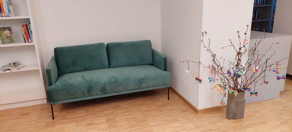 Couch im Buchtreff Kleinzell