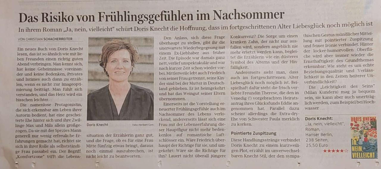 Ja, nein, vielleicht