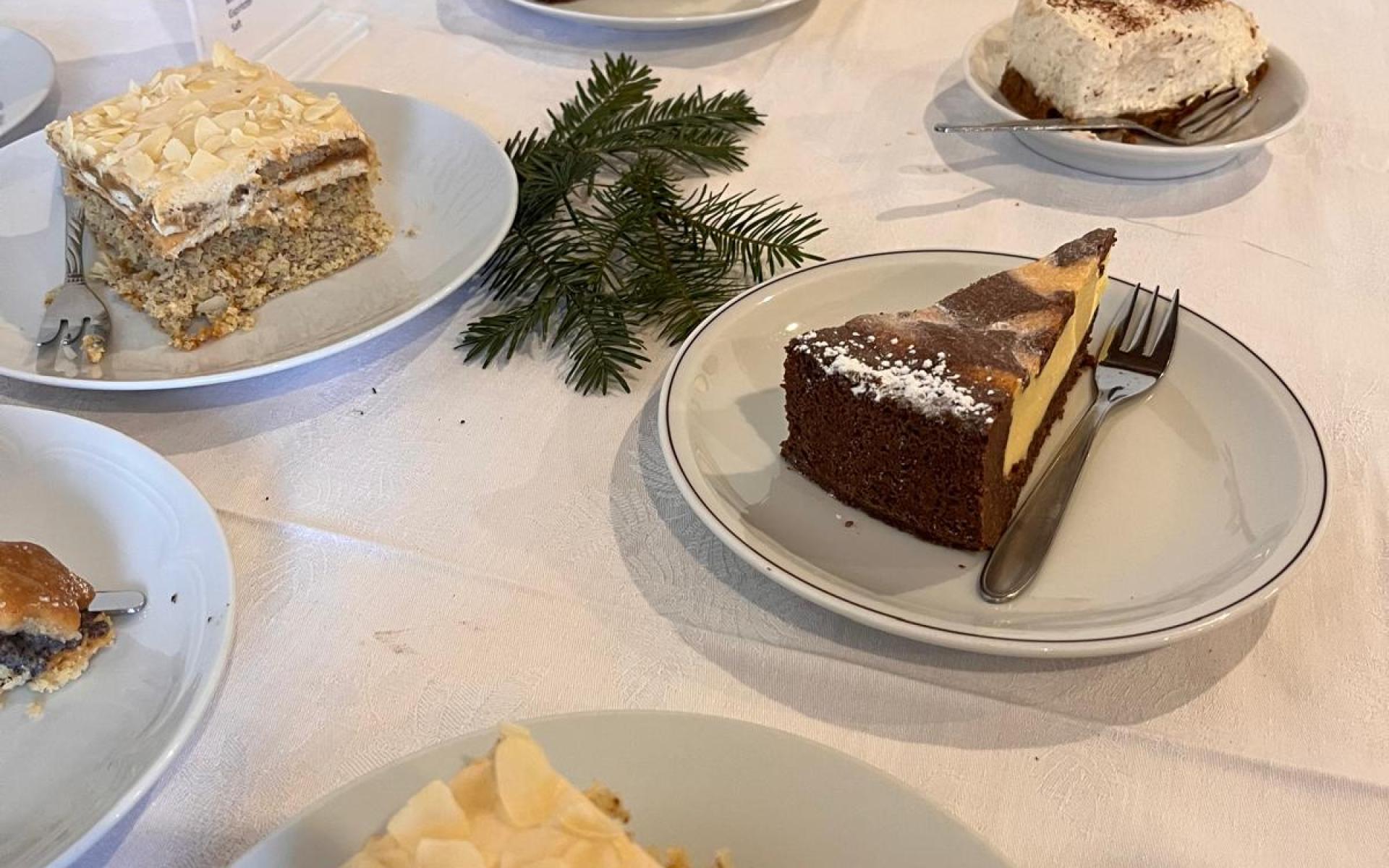 Torten und Mehlspeisen